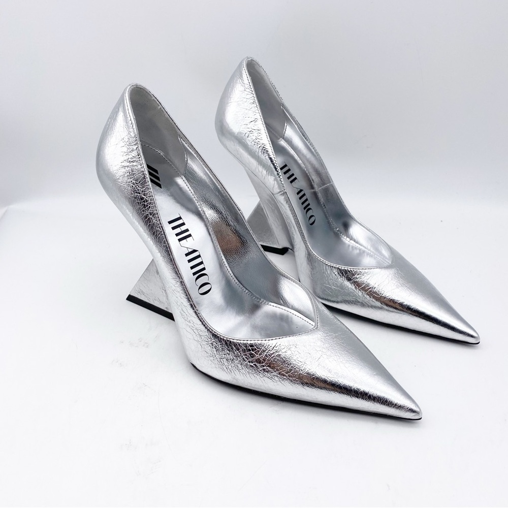 The Attico ''Cheope'' Silver Pump Size 37 - Picture 5 of 12